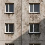Пятна на бетонных фасадах после ветра и их реальное происхождение