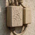 Как мороз усиливает растрескивание на наружных кабельных коробах