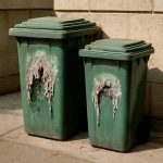 Почему на пластиковых урнах раньше проявляются следы выгорания
