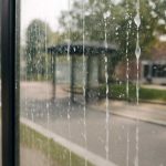 Откуда берутся следы жесткой воды на стекле остановок