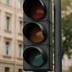 Смог и падение контрастности светофоров на городских перекрестках