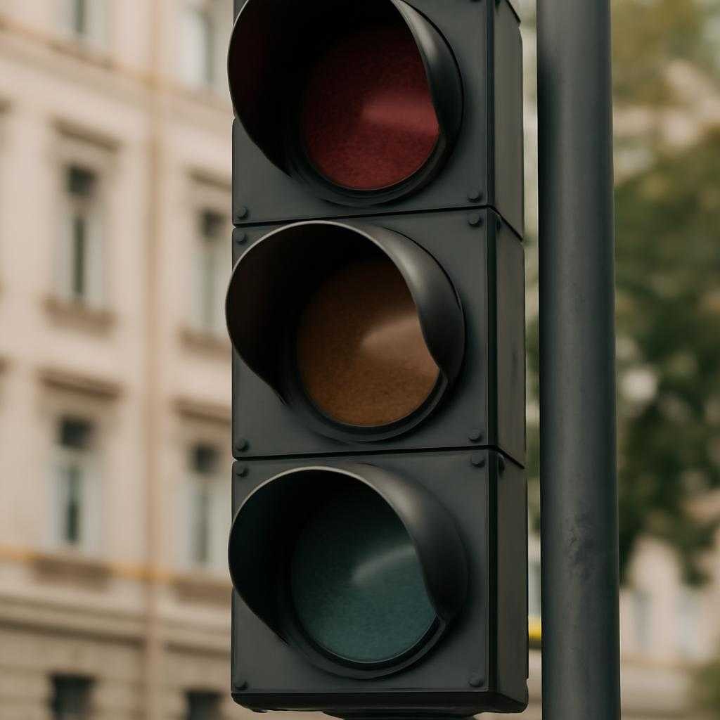 снижение контрастности светофоров