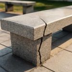 Перепады температуры и рост трещин в гранитных скамьях