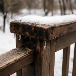 Почему зимняя сырость разрушает деревянные перила на лестницах